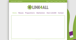 Desktop Screenshot of link4all.nl