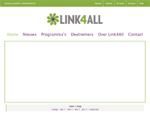 Tablet Screenshot of link4all.nl